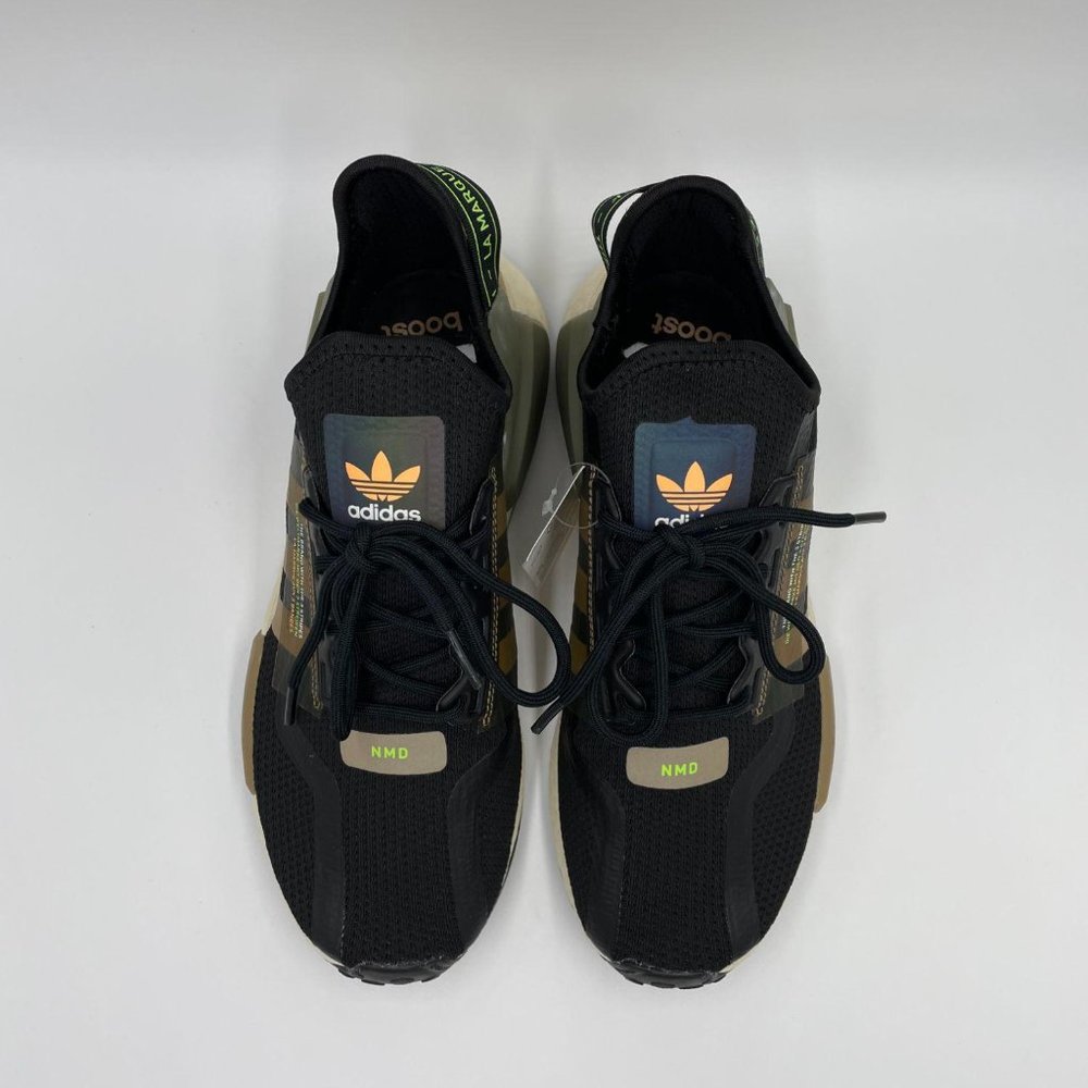 Adidas NMD R1 V2 Black / Cardboard Mens Shoes - Picture 5 of 8